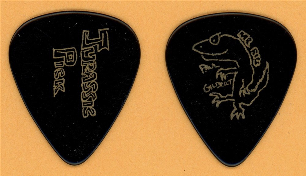Mr. Big Paul Gilbert Jurassic Vintage Guitar Pick - 1993 Lean Into It Tour