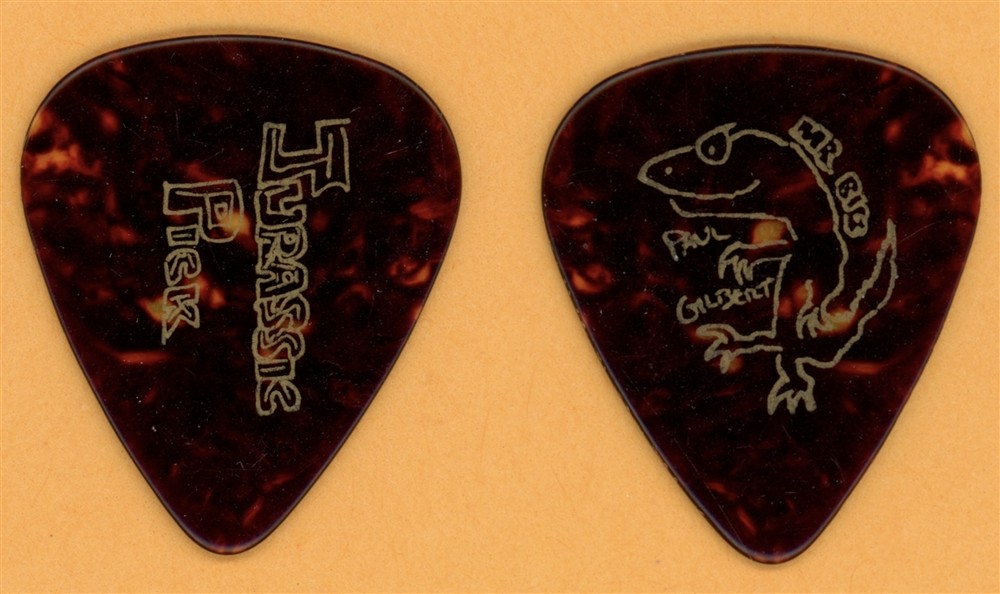 Mr. Big Paul Gilbert Jurassic Vintage Guitar Pick - 1993 Lean Into It Tour