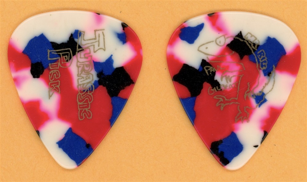 Mr. Big Paul Gilbert Jurassic Vintage Guitar Pick - 1993 Lean Into It Tour