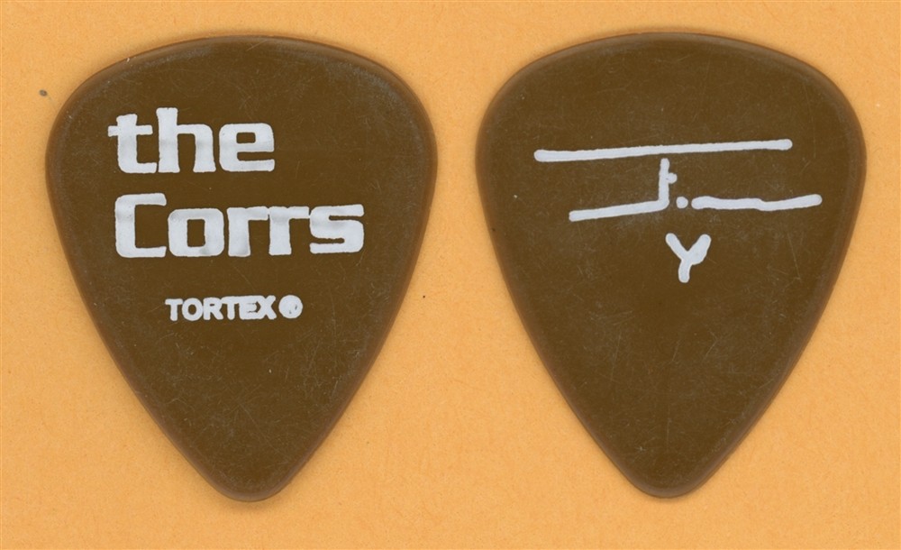 The Corrs Jim Corr 2002 Tour Dunlop Color Series Brown Guitar Pick