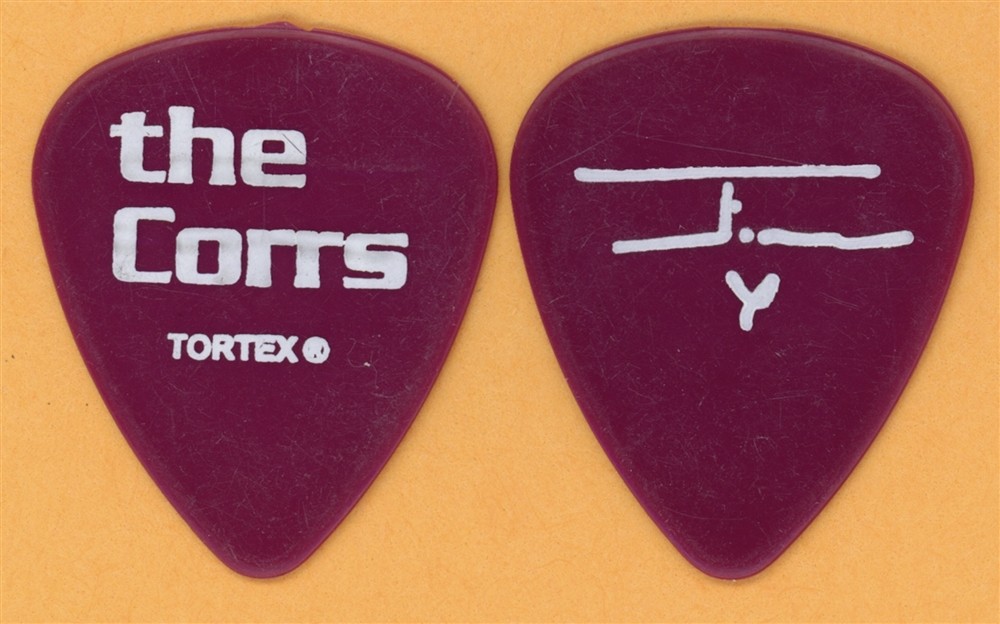 The Corrs Jim Corr 2002 Tour Dunlop Color Series Cranberry Guitar Pick