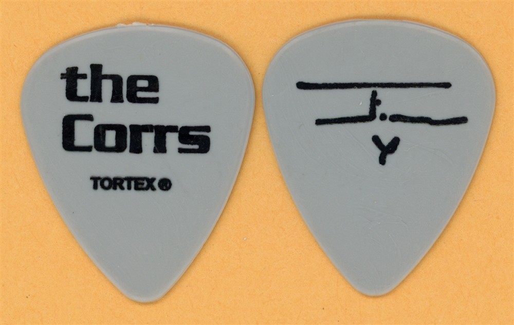The Corrs Jim Corr 2002 Tour Dunlop Color Series Grey Guitar Pick