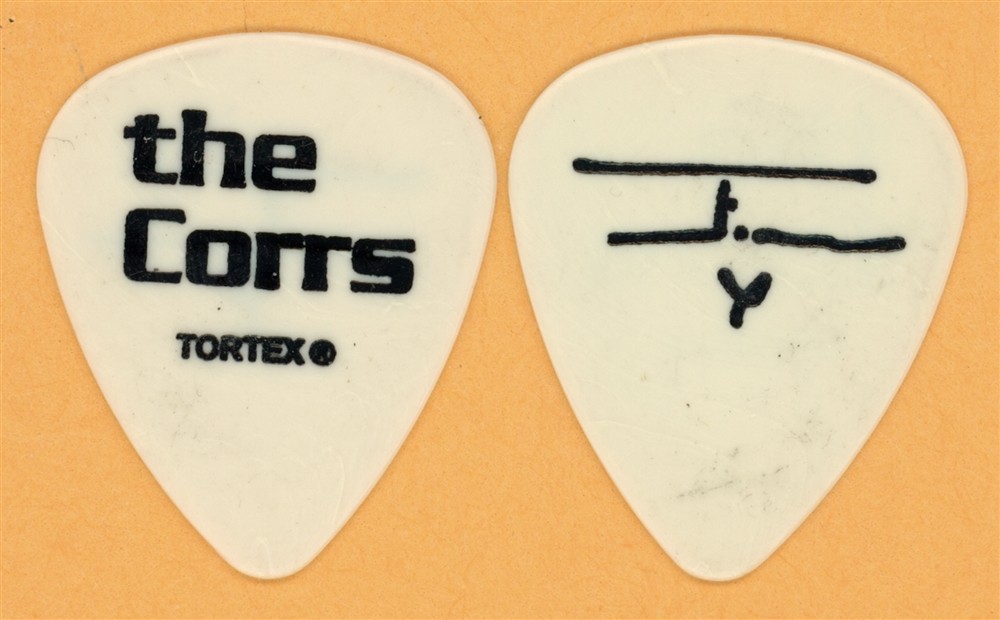 The Corrs Jim Corr 2002 Tour Dunlop Color Series Creme Guitar Pick