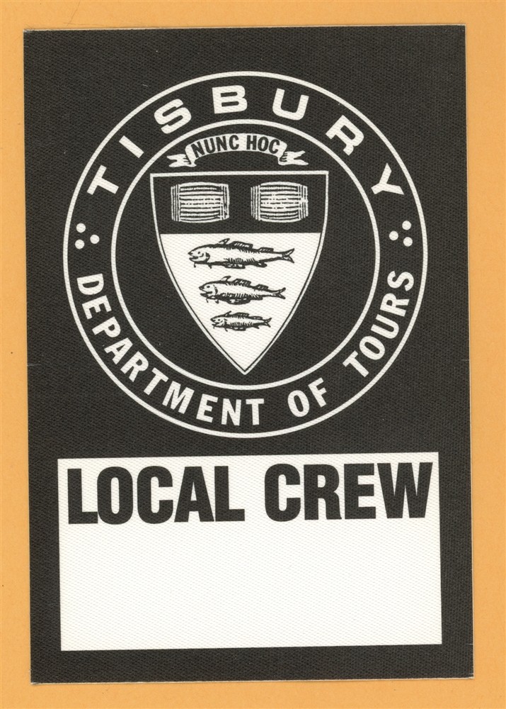 James Taylor 1992 New Moon Shine Concert Tour CREW Backstage Pass