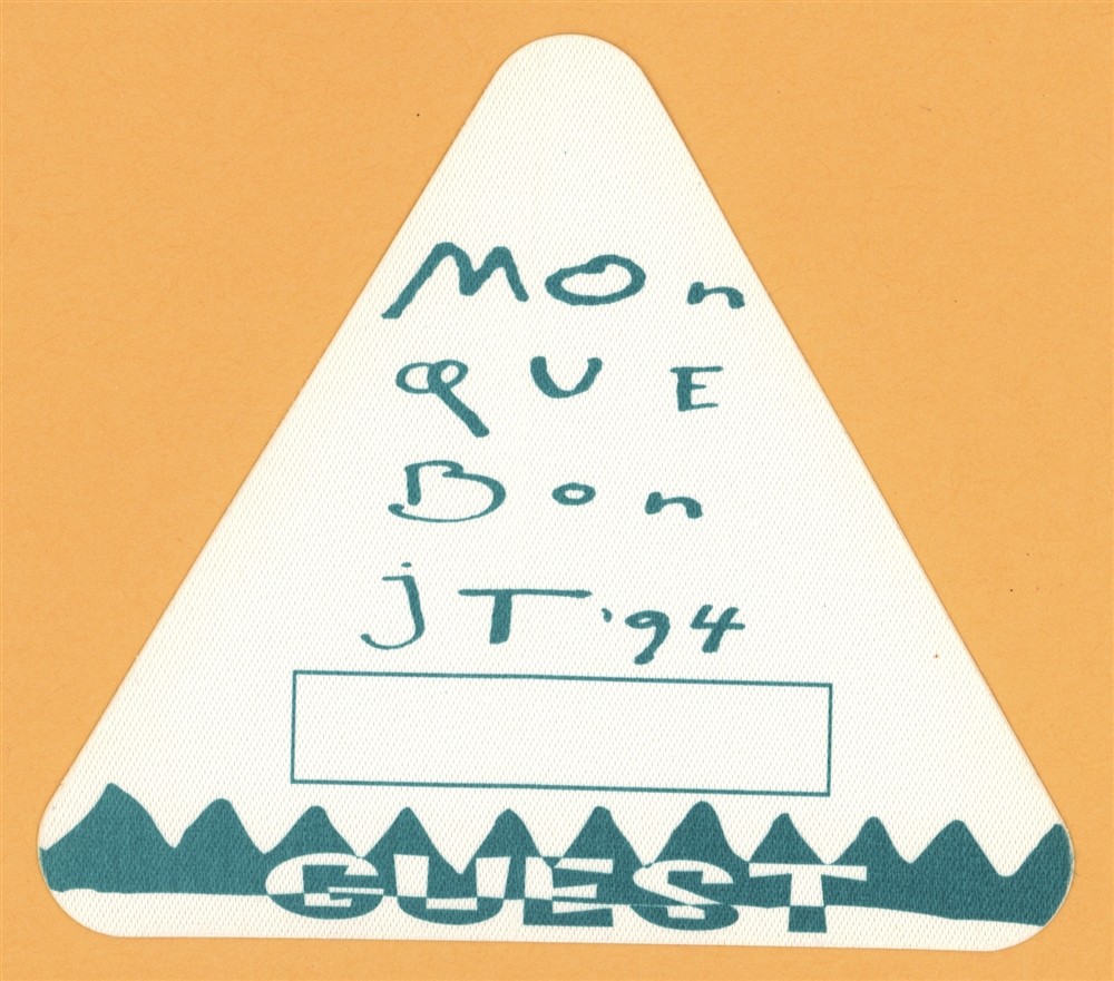 James Taylor 1994 Monque Bon Concert Tour GUEST Backstage Pass