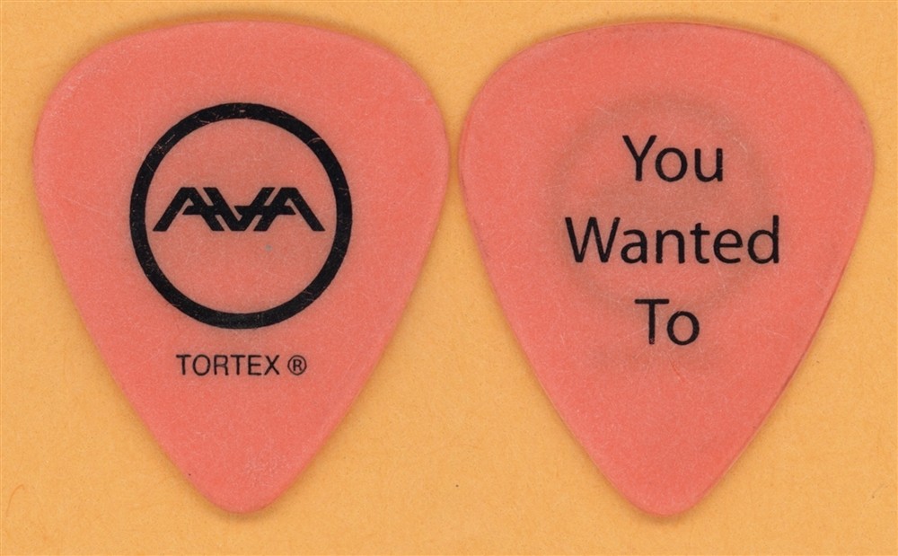 Angels & Airwaves Tom DeLonge Blink 182 Vintage Guitar Pick - 2008 Tour