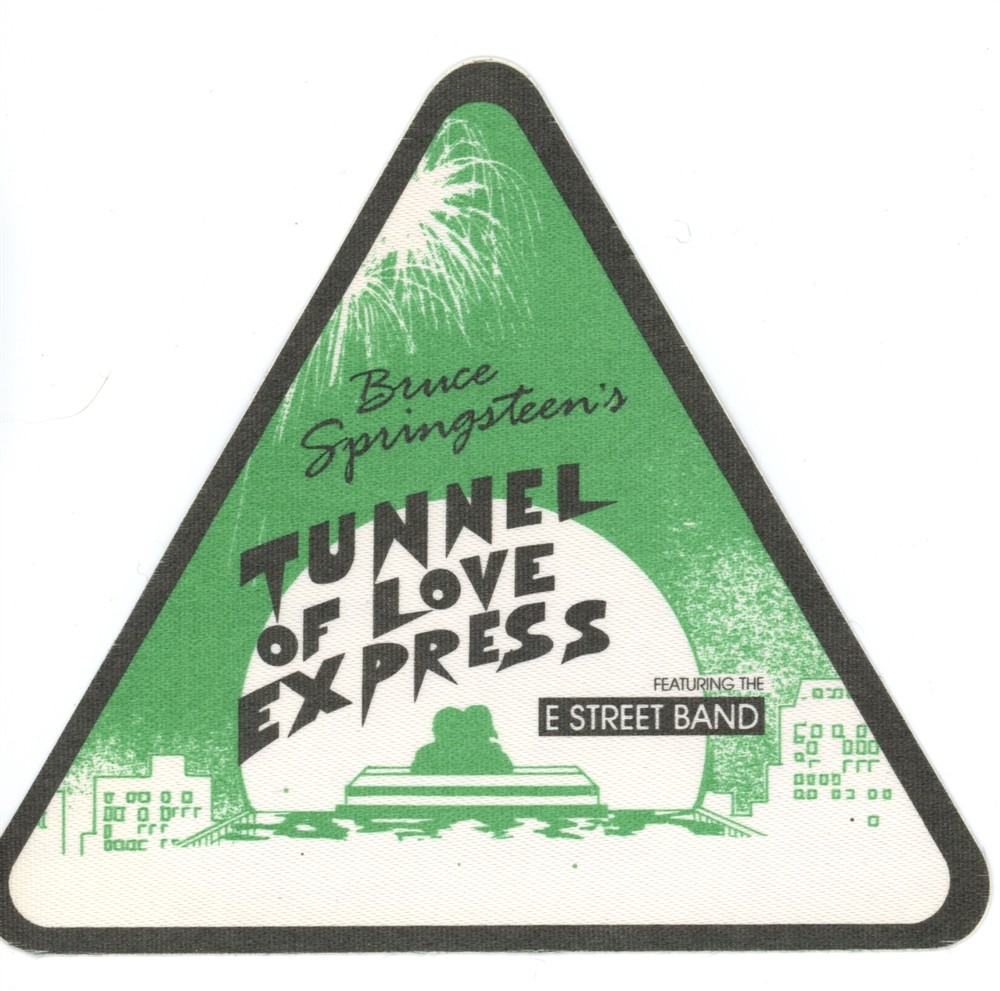 Bruce Springsteen 1988 Tunnel Of Love Concert Tour After Show Backstage Pass