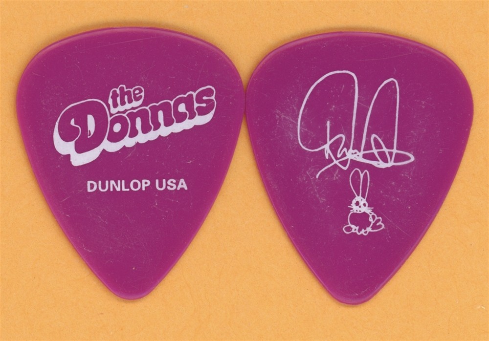 The Donnas Allison Robertson Vintage Guitar Pick - 2003 Spend the Night Tour