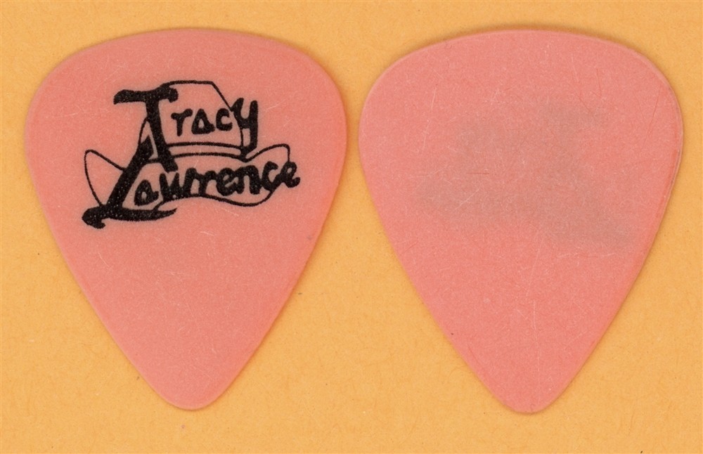 Tracy Lawrence Vintage Guitar Pick - 1996 Time Marches On Tour