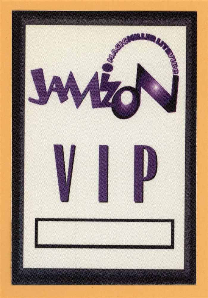 Jamizon Festival 1997 w/ Keith Sweat & Mark Morrison Concert Tour Backstage Pass
