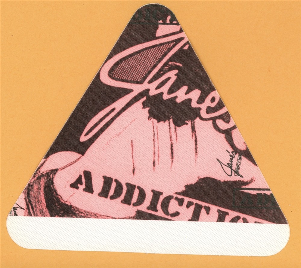 Jane's Addiction 1990 Ritual de lo Habitual Concert Tour Backstage Pass