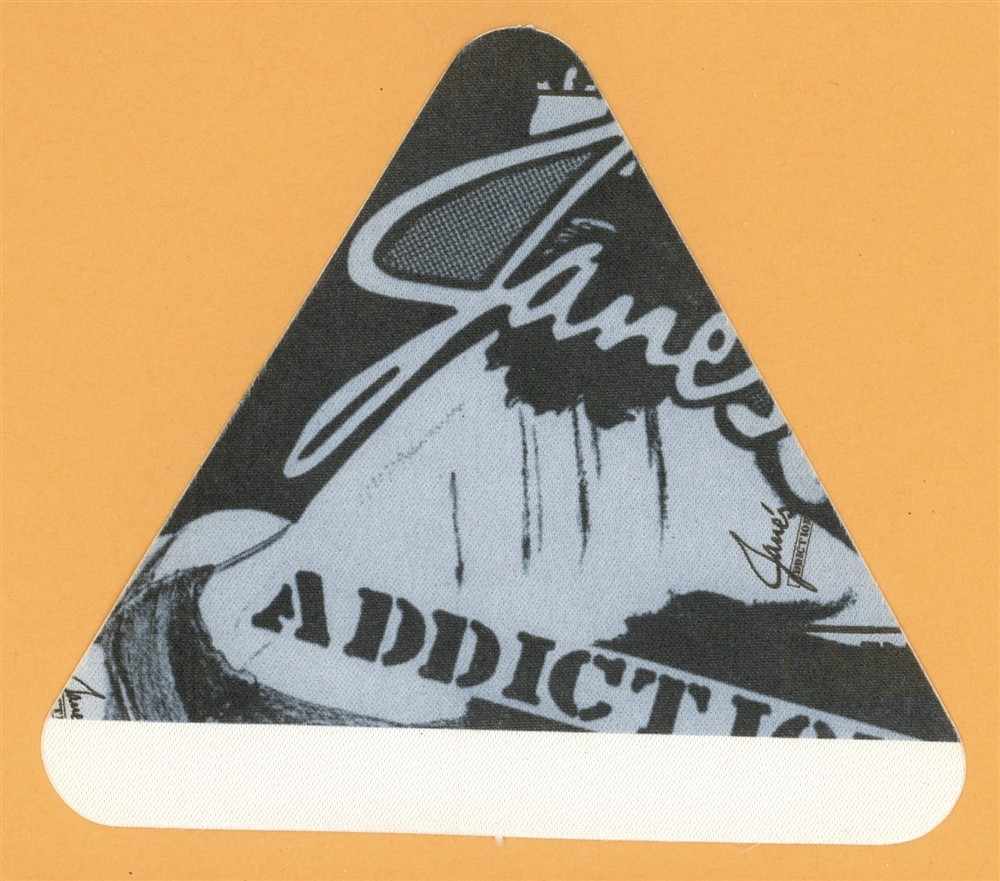 Jane's Addiction 1990 Ritual de lo Habitual Concert Tour Backstage Pass