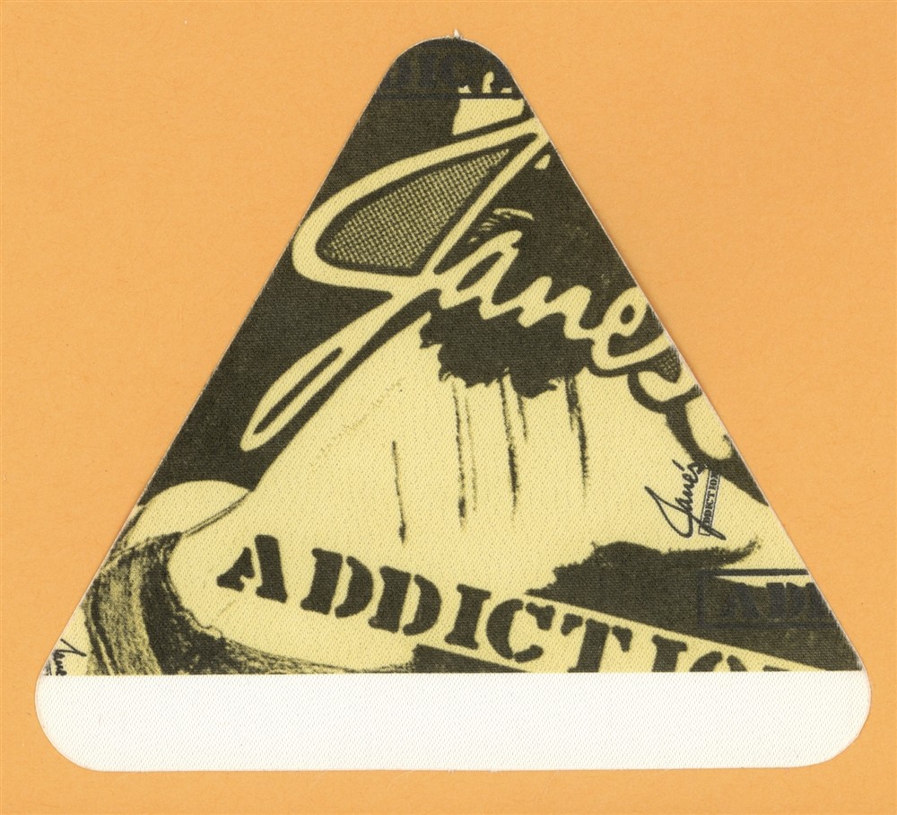 Jane's Addiction 1990 Ritual de lo Habitual Concert Tour Backstage Pass