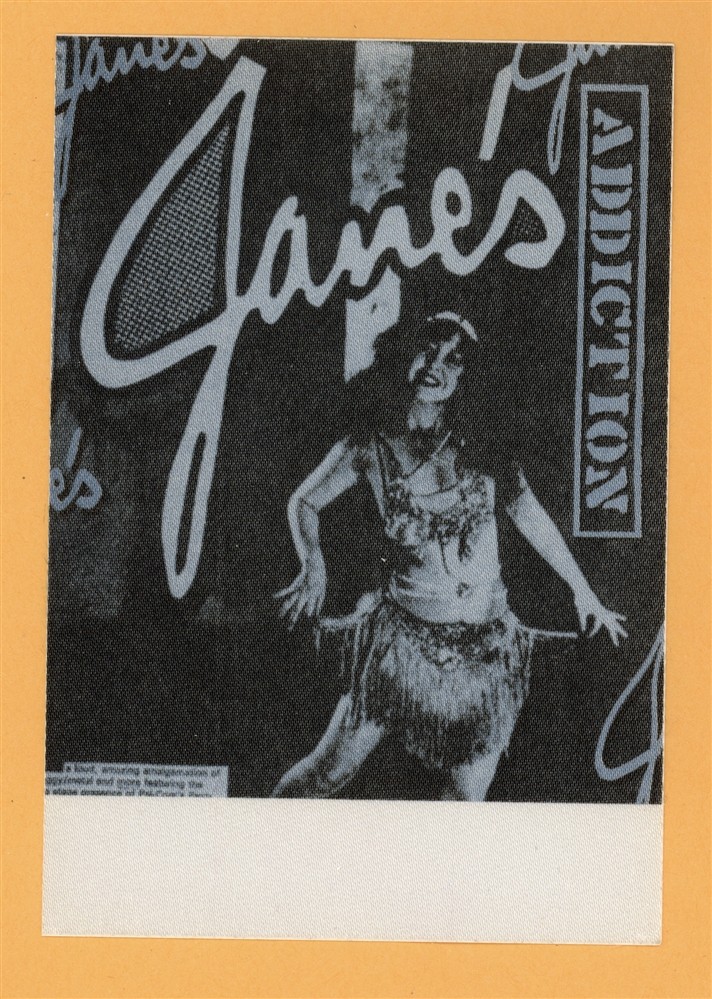 Jane's Addiction 1990 Ritual de lo Habitual Concert Tour WORKING Backstage Pass