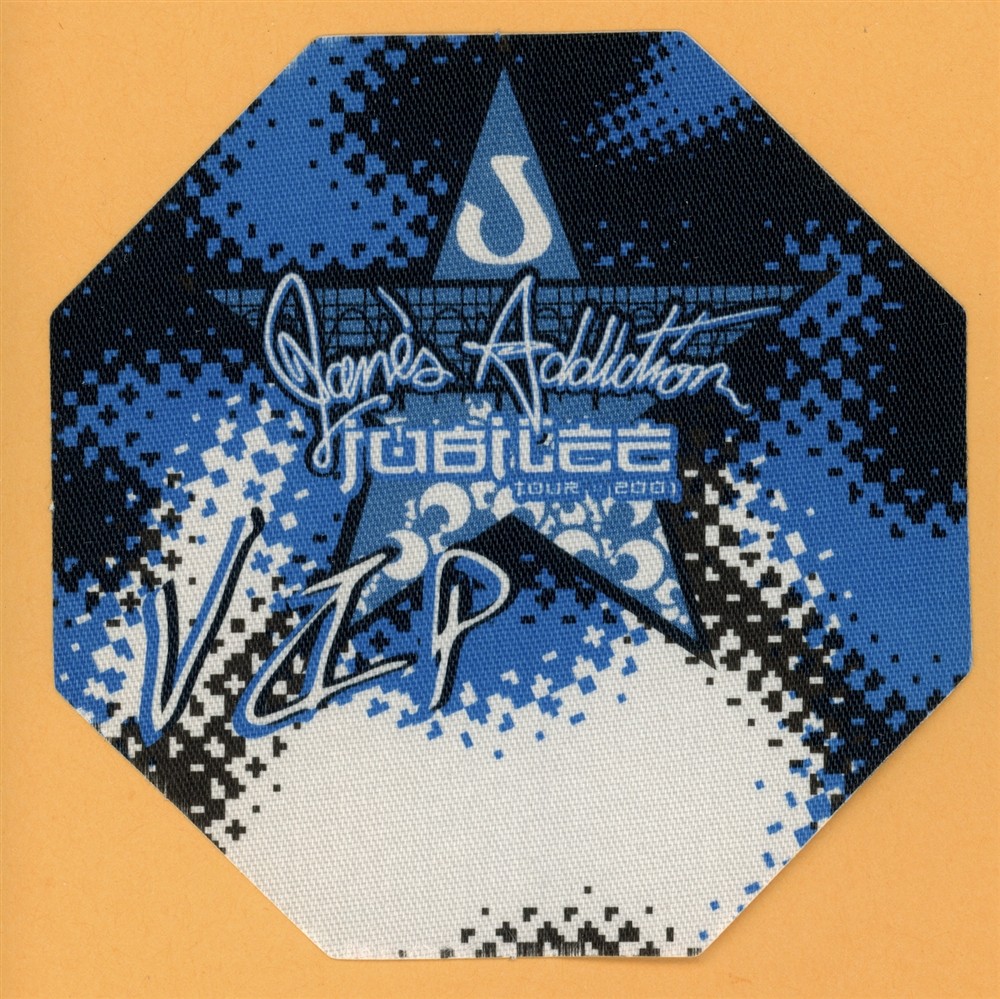 Jane's Addiction 2001 Concert Tour VIP Backstage Pass