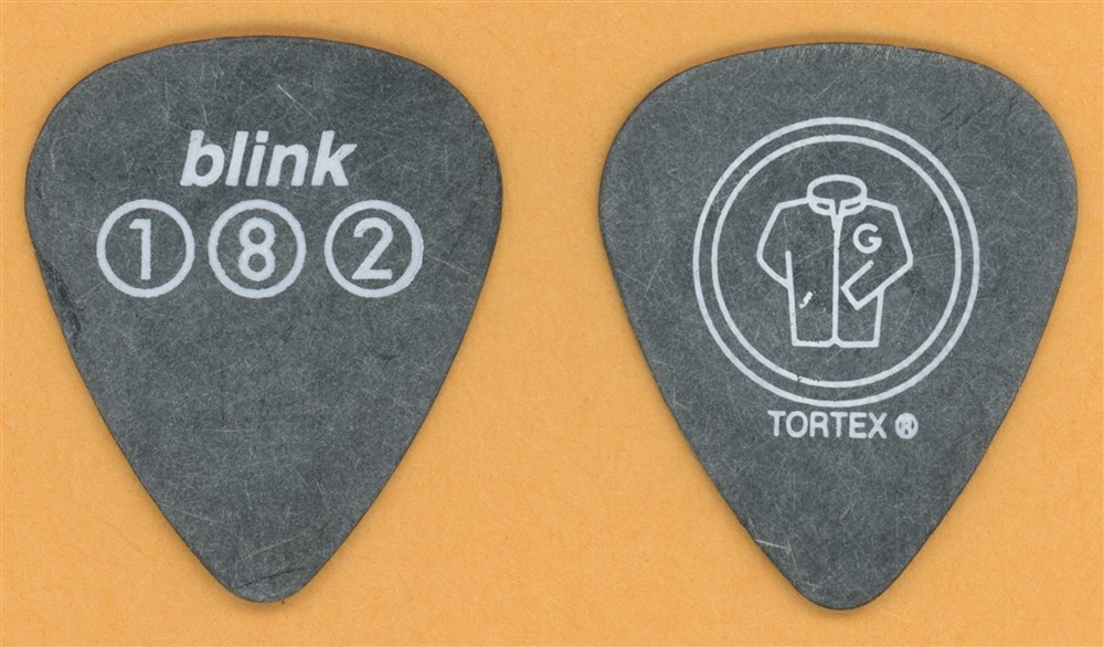 Blink 182 Mark Hoppus Guitar Pick - 2001 Take Off Your Pants & Jacket Tour
