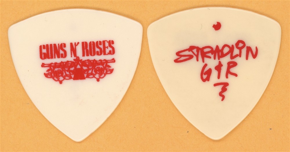 Guns N Roses Izzy Stradlin Vintage Guitar Pick - 1991 Use Your Illusion Tour