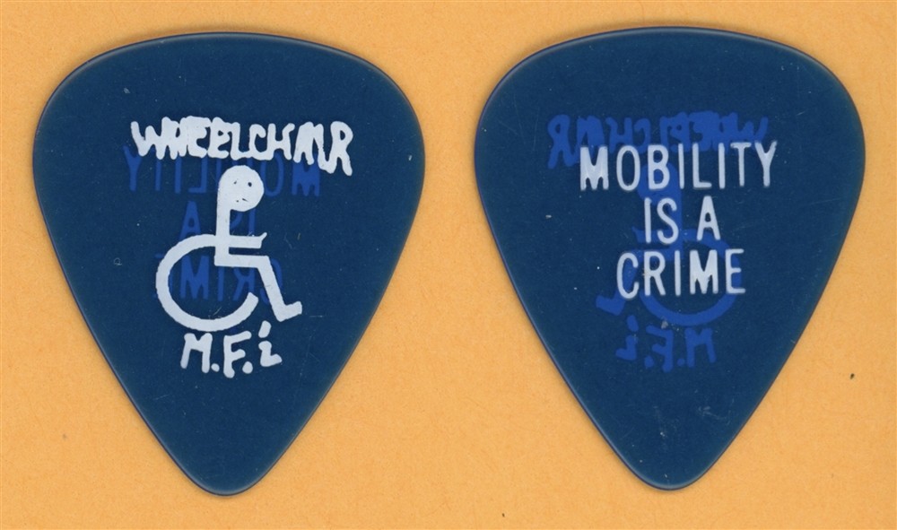 Wheelchair M.F.I. Vintage Tour Guitar Pick