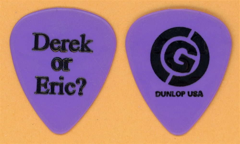 Guttermouth Eric Davis 2002 Derek or Eric? Tour Purple v2 Guitar Pick