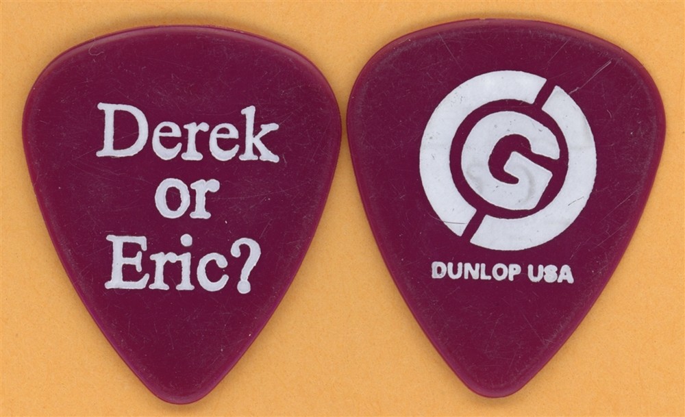 Guttermouth Eric Davis 2002 Derek or Eric? Tour Cranberry Guitar Pick