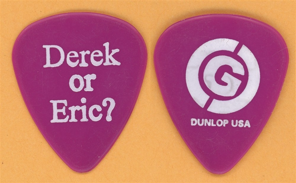Guttermouth Eric Davis 2002 Derek or Eric? Tour Fuchsia Guitar Pick