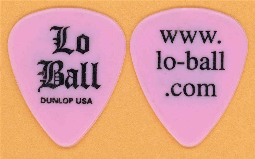 Lo Ball Ginger Reyes 2002 Tour Dunlop Pink Guitar Pick Smashing Pumpkins