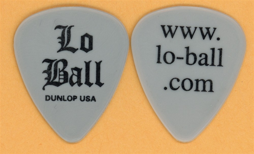 Lo Ball Ginger Reyes 2002 Tour Dunlop Grey Guitar Pick Smashing Pumpkins