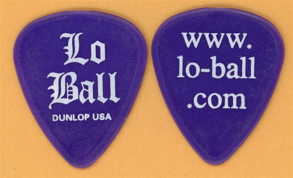 Lo Ball Ginger Reyes 2002 Tour Dunlop Purple Guitar Pick Smashing Pumpkins
