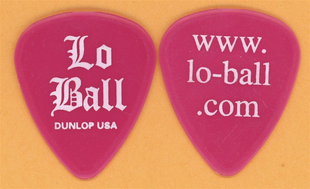 Lo Ball Ginger Reyes 2002 Tour Dunlop Fuchsia Guitar Pick Smashing Pumpkins