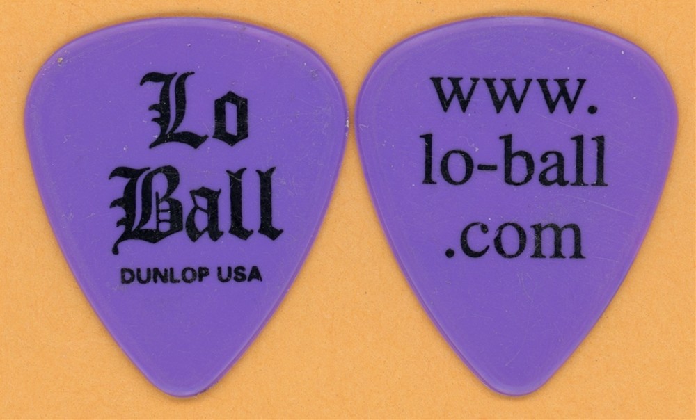 Lo Ball Ginger Reyes 2002 Tour Dunlop Purple v2 Guitar Pick Smashing Pumpkins