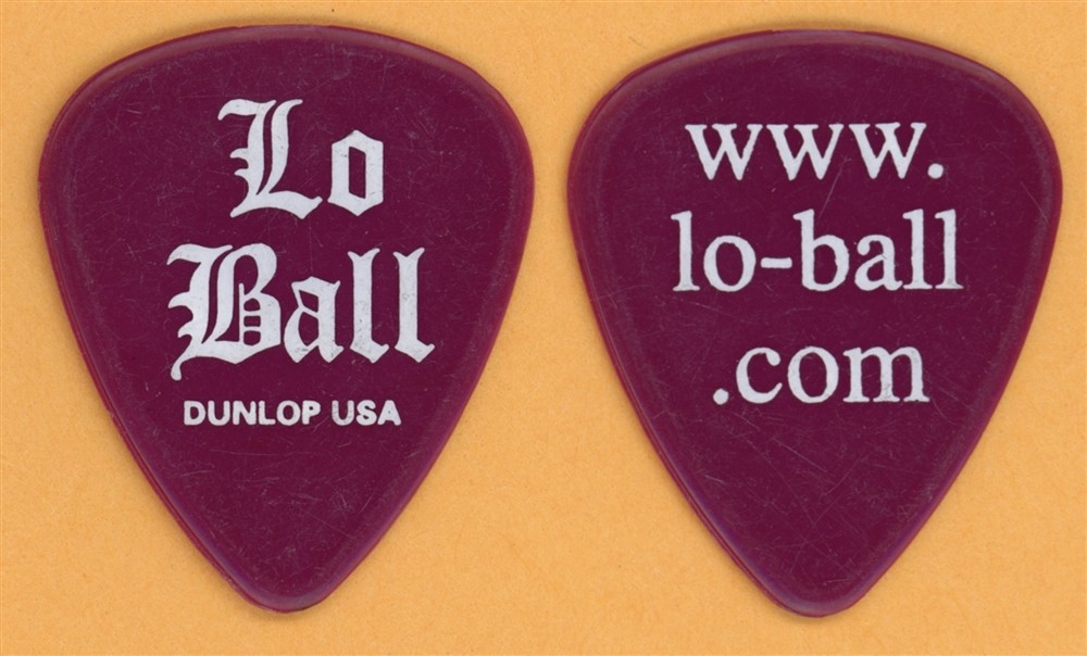 Lo Ball Ginger Reyes 2002 Tour Dunlop Cranberry Guitar Pick Smashing Pumpkins