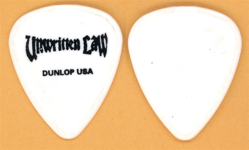 Unwritten Law Steve Morris 2002 Dunlop Color Series White Guitar Pick