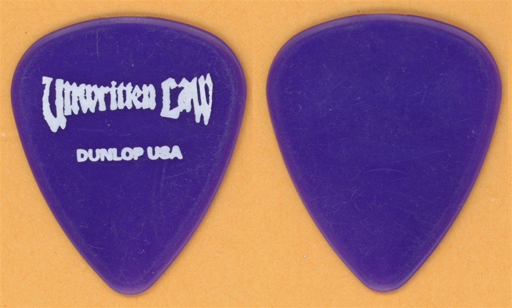 Unwritten Law Steve Morris 2002 Dunlop Color Series Purple Guitar Pick