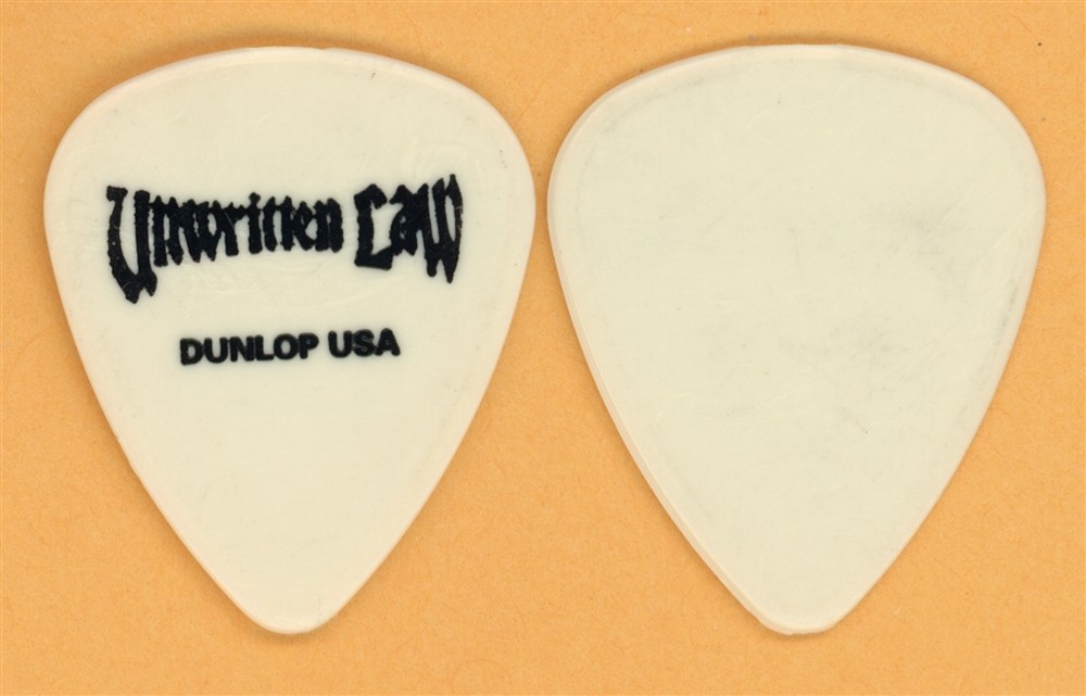 Unwritten Law Steve Morris 2002 Dunlop Color Series Creme Guitar Pick