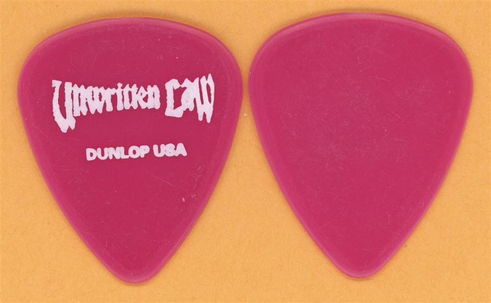 Unwritten Law Steve Morris 2002 Dunlop Color Series Fuchsia Guitar Pick