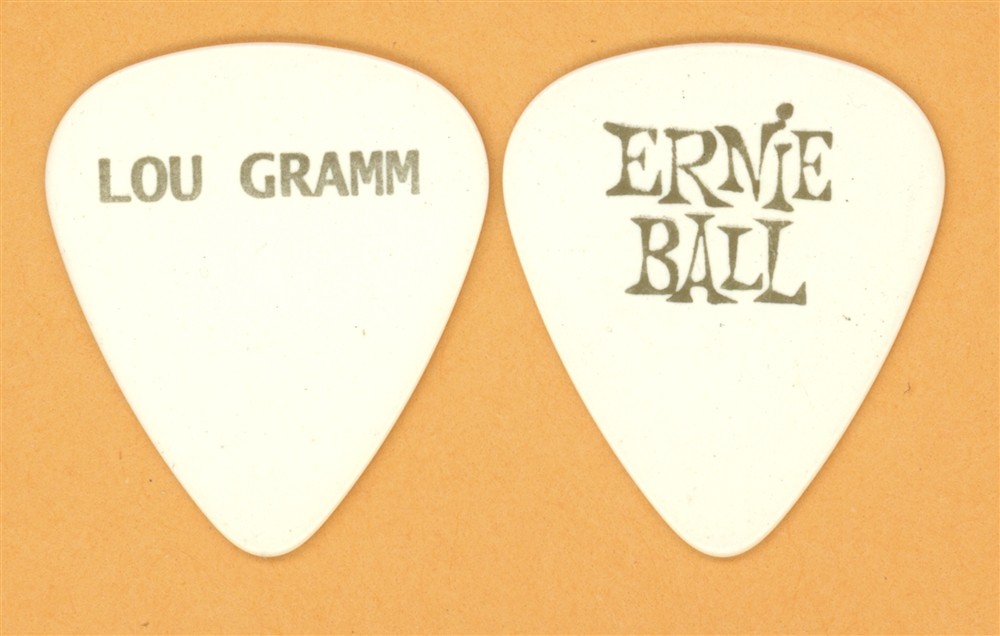 Foreigner Lou Gramm Vintage Tour Guitar Pick - 2009 Tour