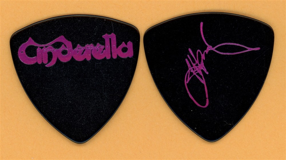 Cinderella Jeff Labar Vintage Guitar Pick - 1990 Heartbreak Station Tour