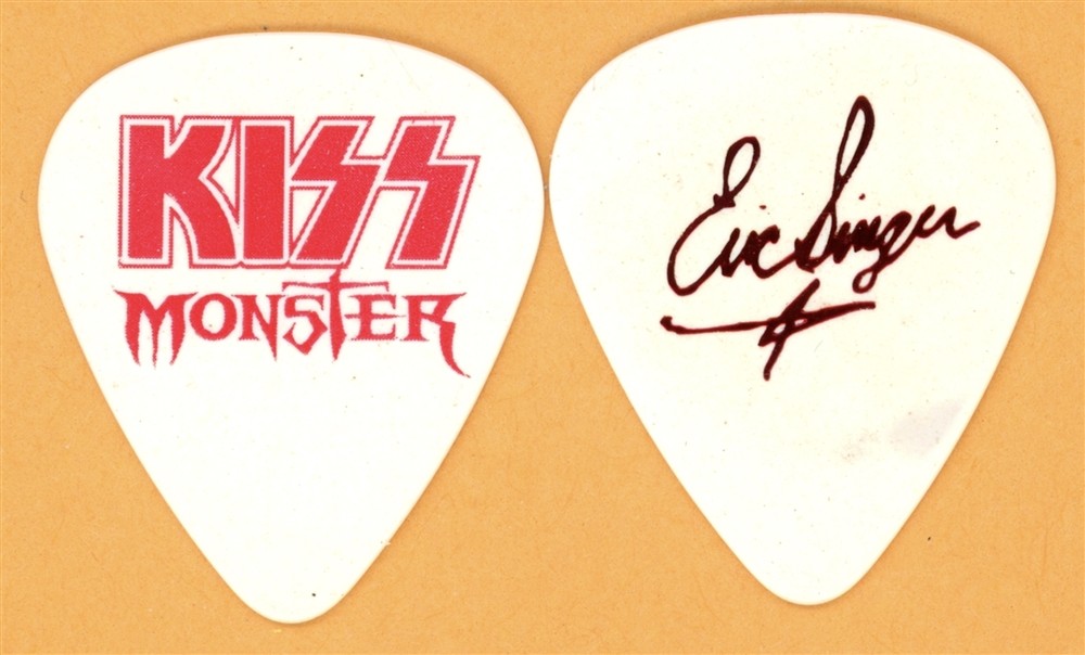 KISS Eric Singer Vintage Guitar Pick - 2012 Japan Monster Tour