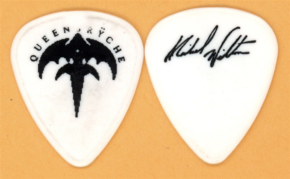 Queensryche Michael Wilton Vintage Guitar Pick - 1997 Hear in the Frontier Tour
