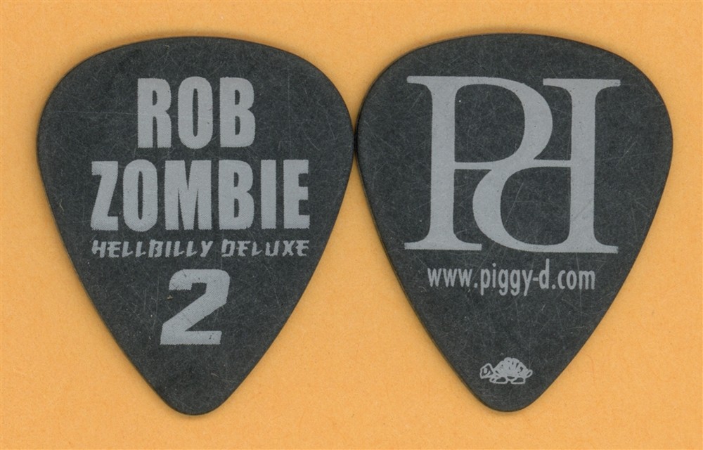 Rob Zombie Piggy D authentic 2010 Hellbilly Deluxe 2 tour real stage Guitar Pick