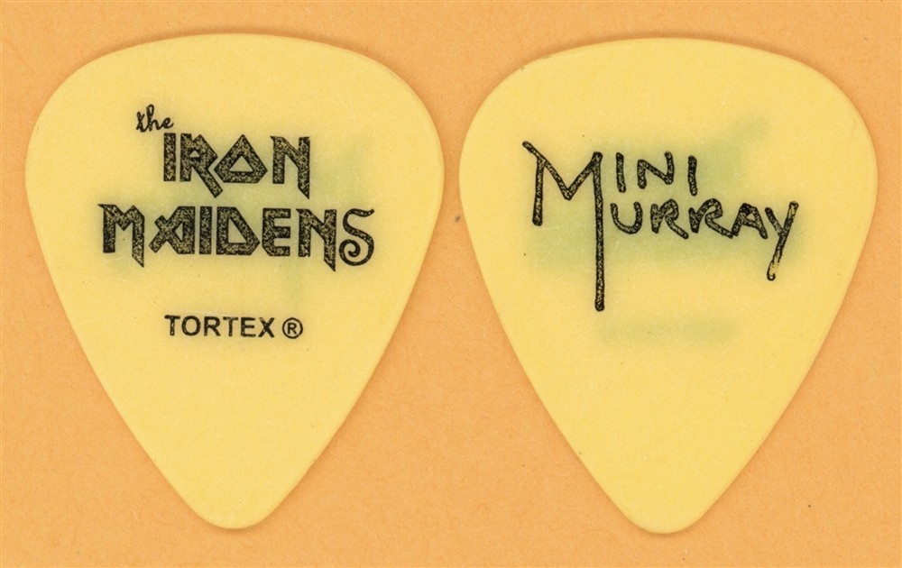Iron Maidens Mini Murray Vintage Guitar Pick - 2003 Tour