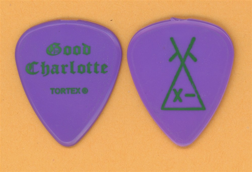 Good Charlotte Vintage Guitar Pick - 2004 Chronicles of Life and Death Tour