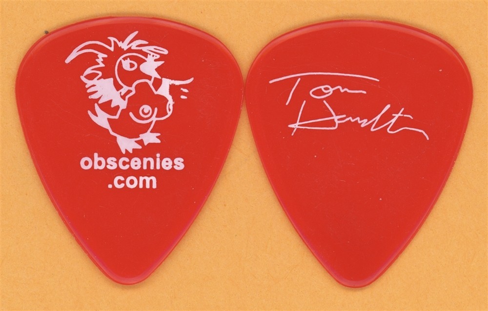 Aerosmith Tom Hamilton Obscenies Vintage Guitar Pick - 2002 Tour