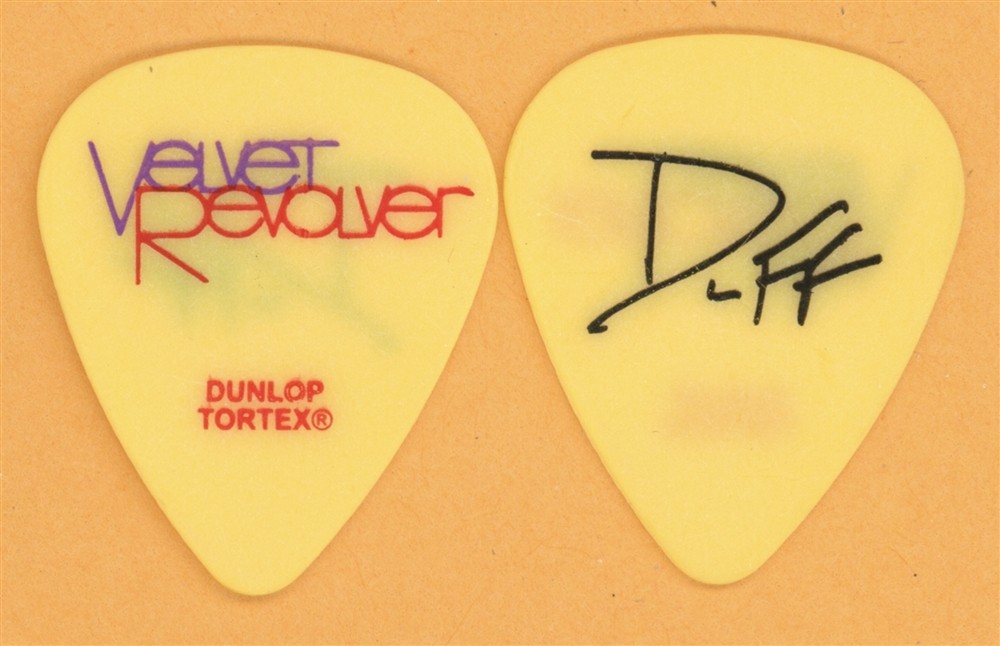 Velvet Revolver Duff McKagan Vintage Guitar Pick - 2004 Contraband Tour