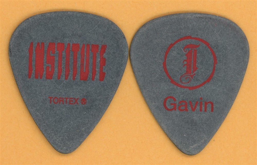 Institute Gavin Rossdale Bush Vintage Guitar Pick - 2005 Distort Yourself Tour