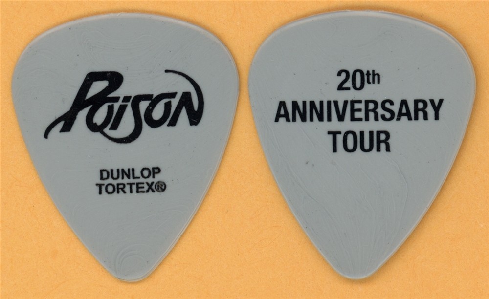 Poison CC Deville Vintage Guitar Pick - 2006 20th Anniversary Tour