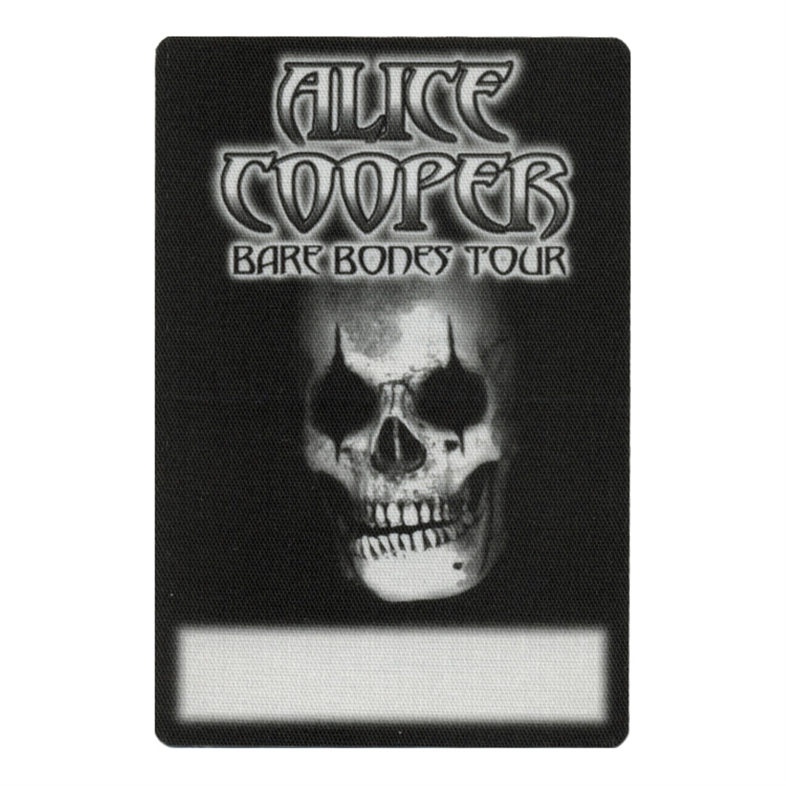 Alice Cooper 2003 The Eyes of Alice Cooper Concert Tour Crew Backstage Pass