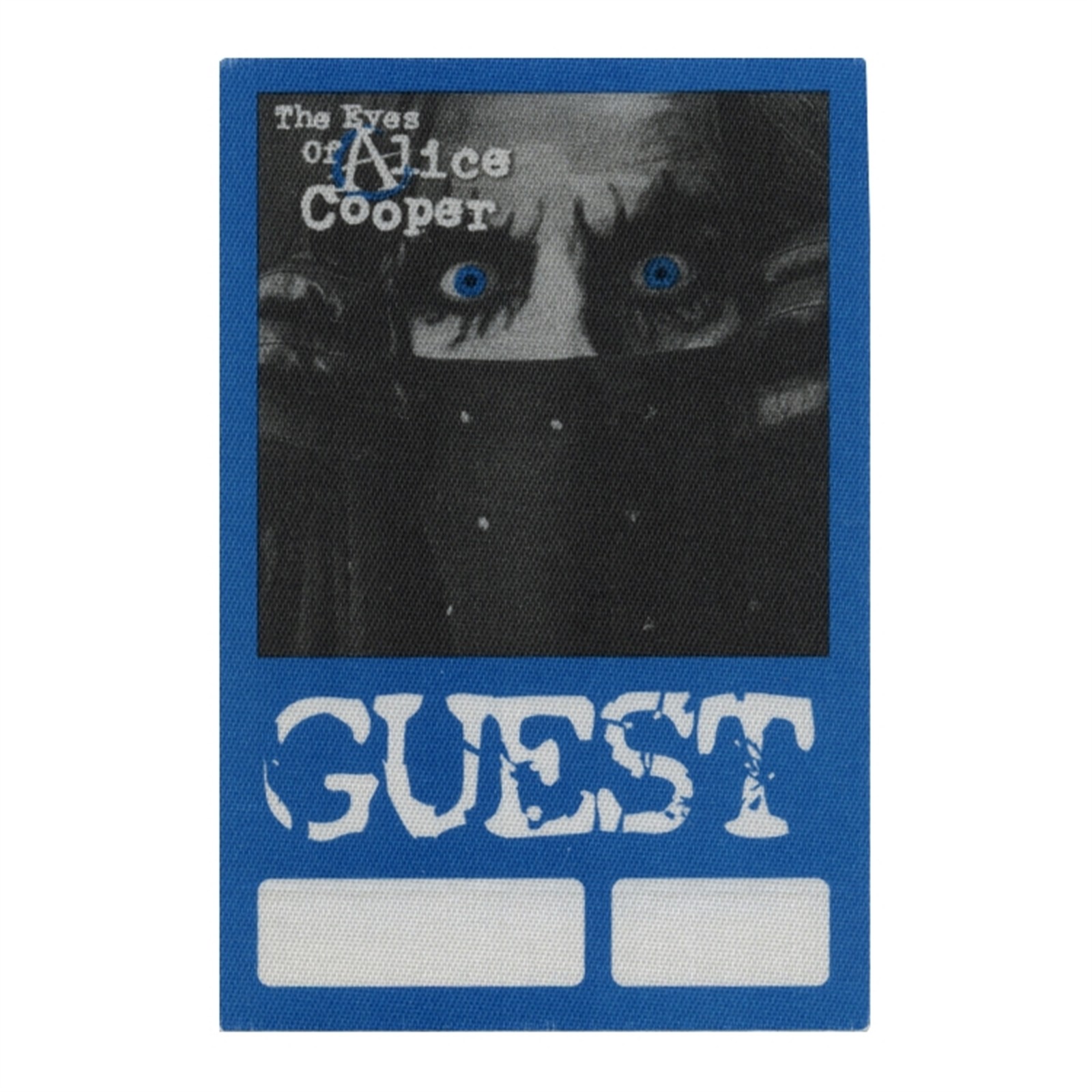 Alice Cooper 2004 The Eyes of Alice Cooper Concert Tour Guest Backstage Pass