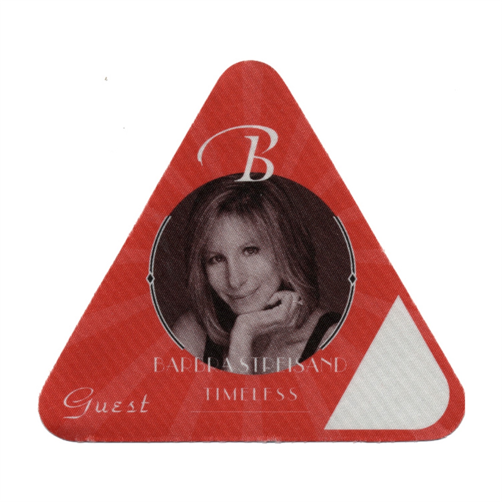 Barbra Streisand 2000 Timeless Concert Tour Guest Backstage Pass