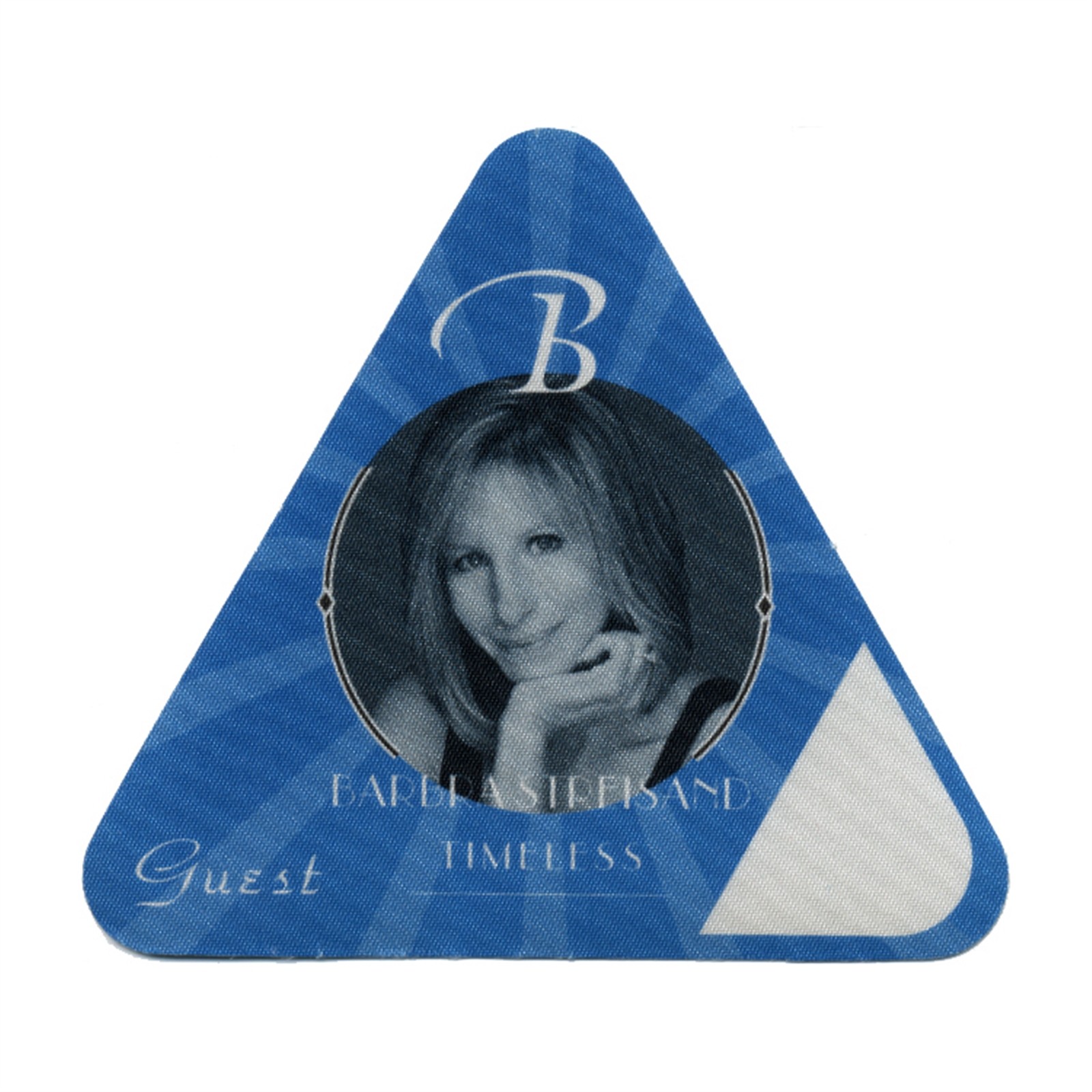 Barbra Streisand 2000 Timeless Concert Tour Guest Backstage Pass